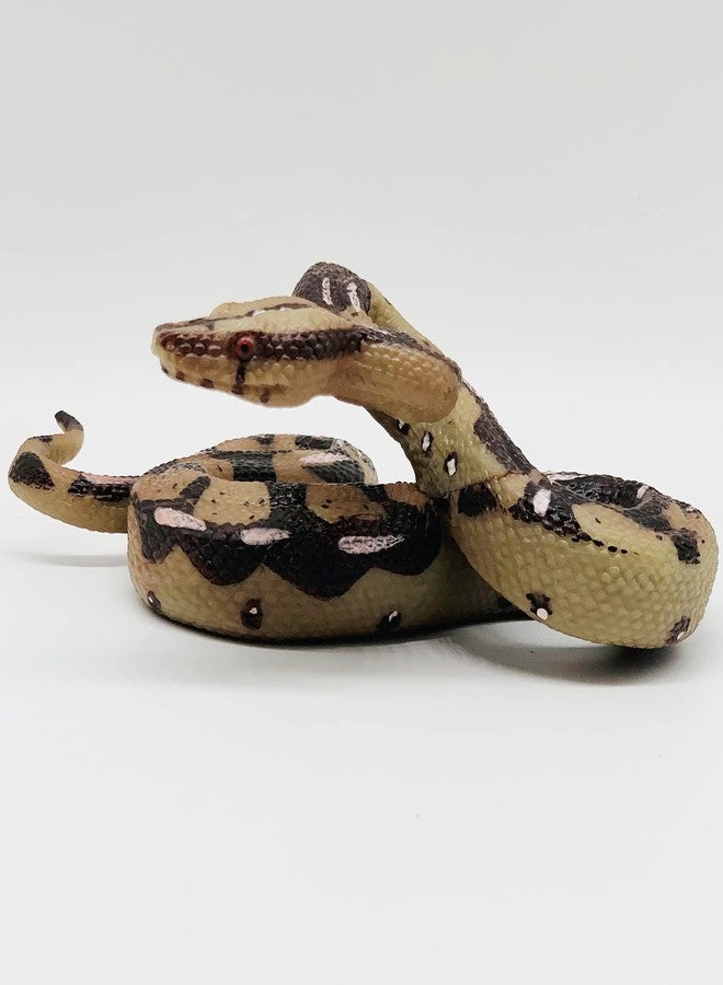 Higherbros Snake Toys Scary Prank Boa Constrictor Python Animal Figures Gag Gifts Halloween Decorations for Children's Animal Figurines Toys for Home and Garden Decorating - Image 2